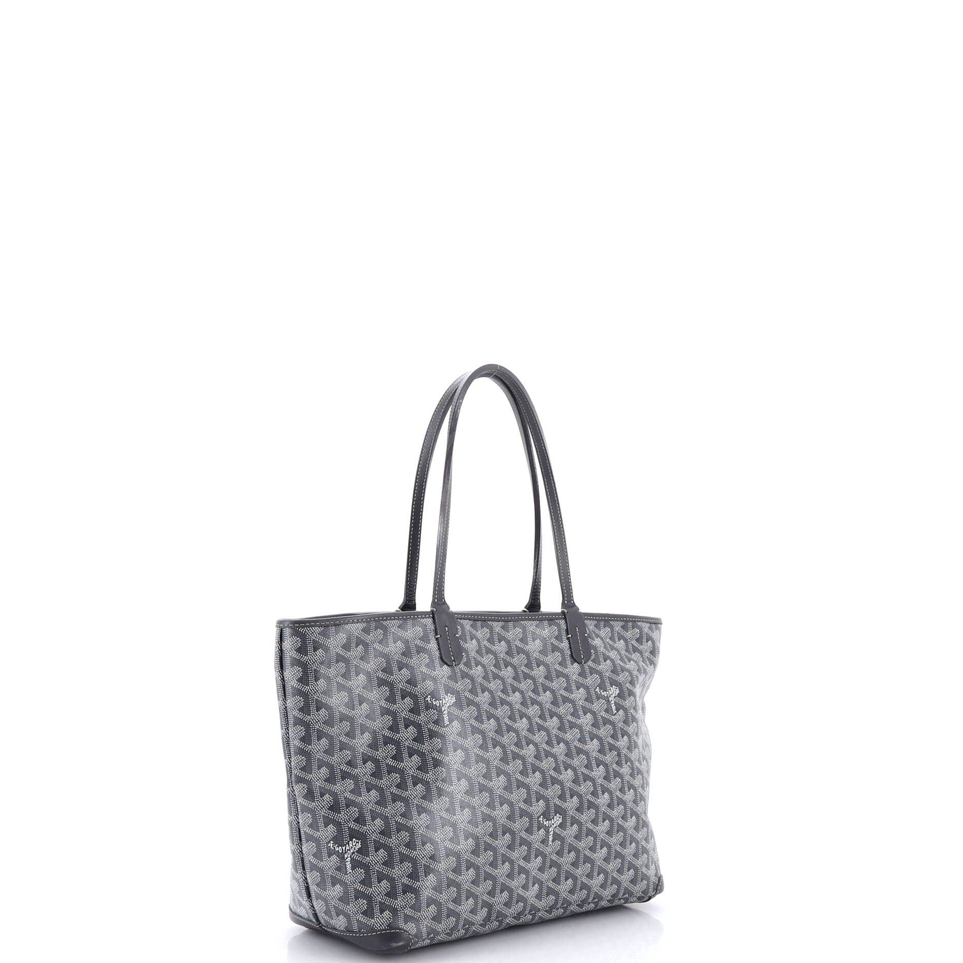 Pre-Owned Goyard Artois Tote Coated Canvas PM, Alternate, color, Gray