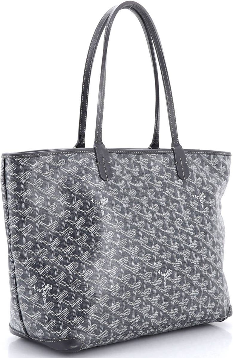Pre-Owned Goyard Artois Tote Coated Canvas PM, Alternate, color, Gray