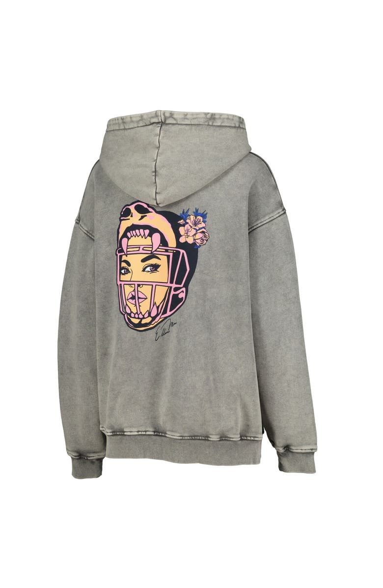 THE WILD COLLECTIVE Women's The Wild Collective Gray Chicago Bears x Ellen Ma 2024 Women's History Month Collection Pullover Hoodie, Alternate, color, Gray