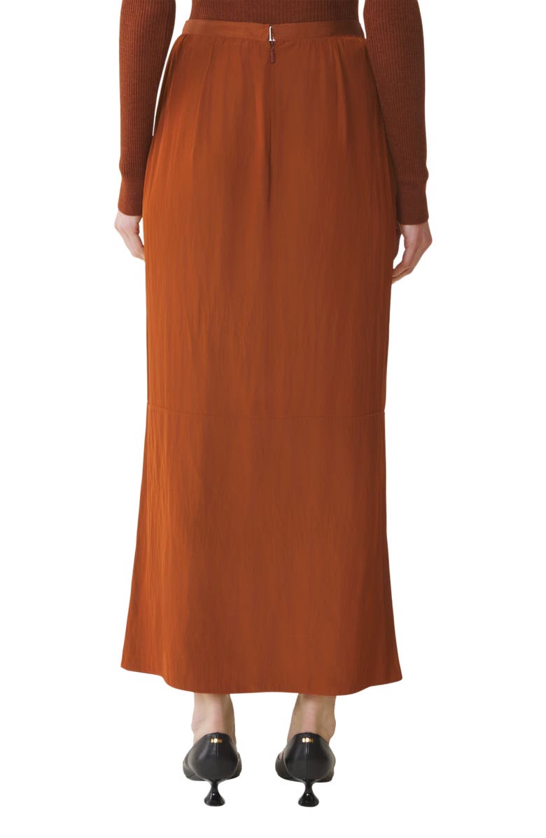 Lanvin Midi Skirt In Charmeuse, Alternate, color, 