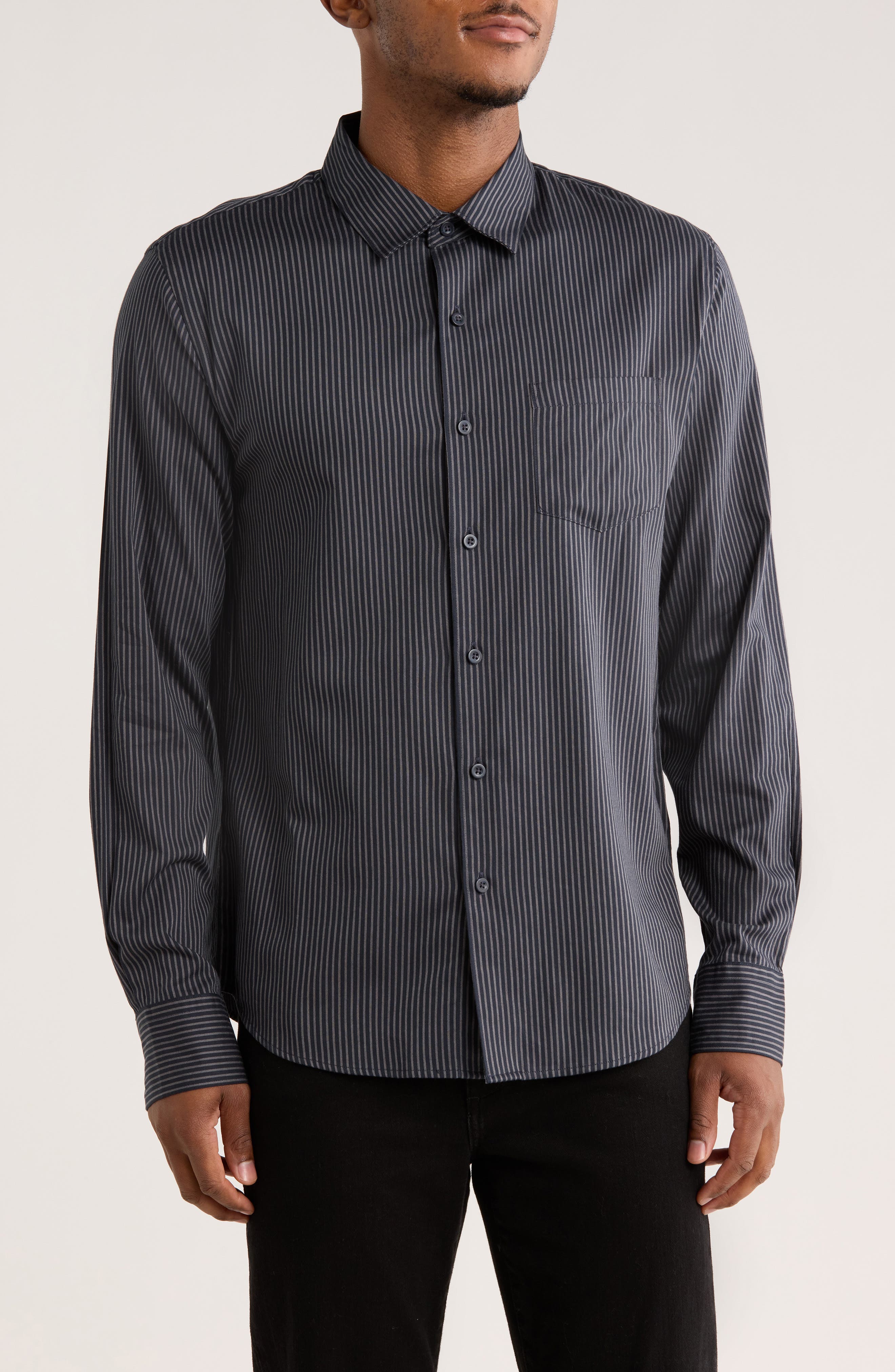 Playa Cotton Button-Down Shirt - image 3