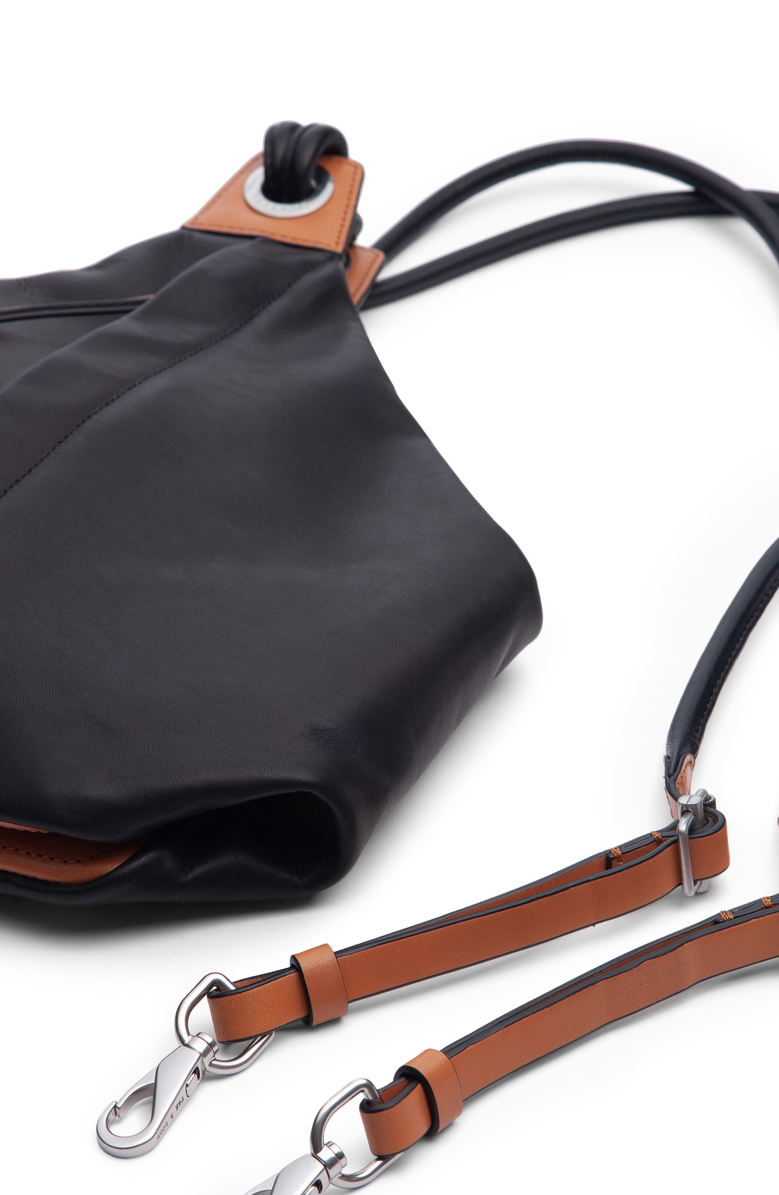 rag & bone Seeker Convertible Leather Backpack, Alternate, color, 