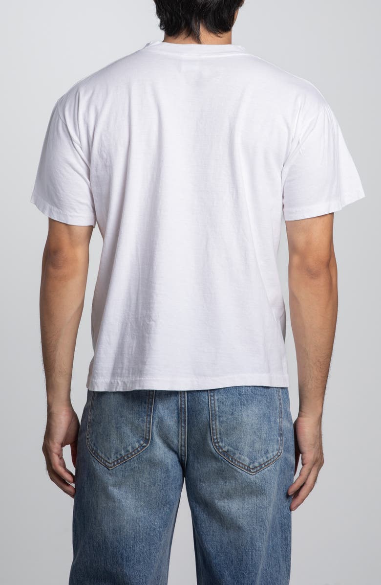 Elwood Vintage Saratoga Tee, Alternate, color, White