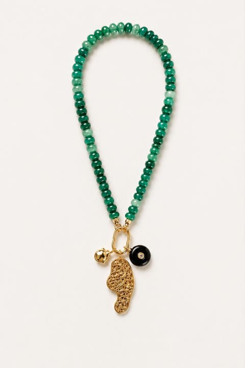 Riviera Sculptural Charm Necklace