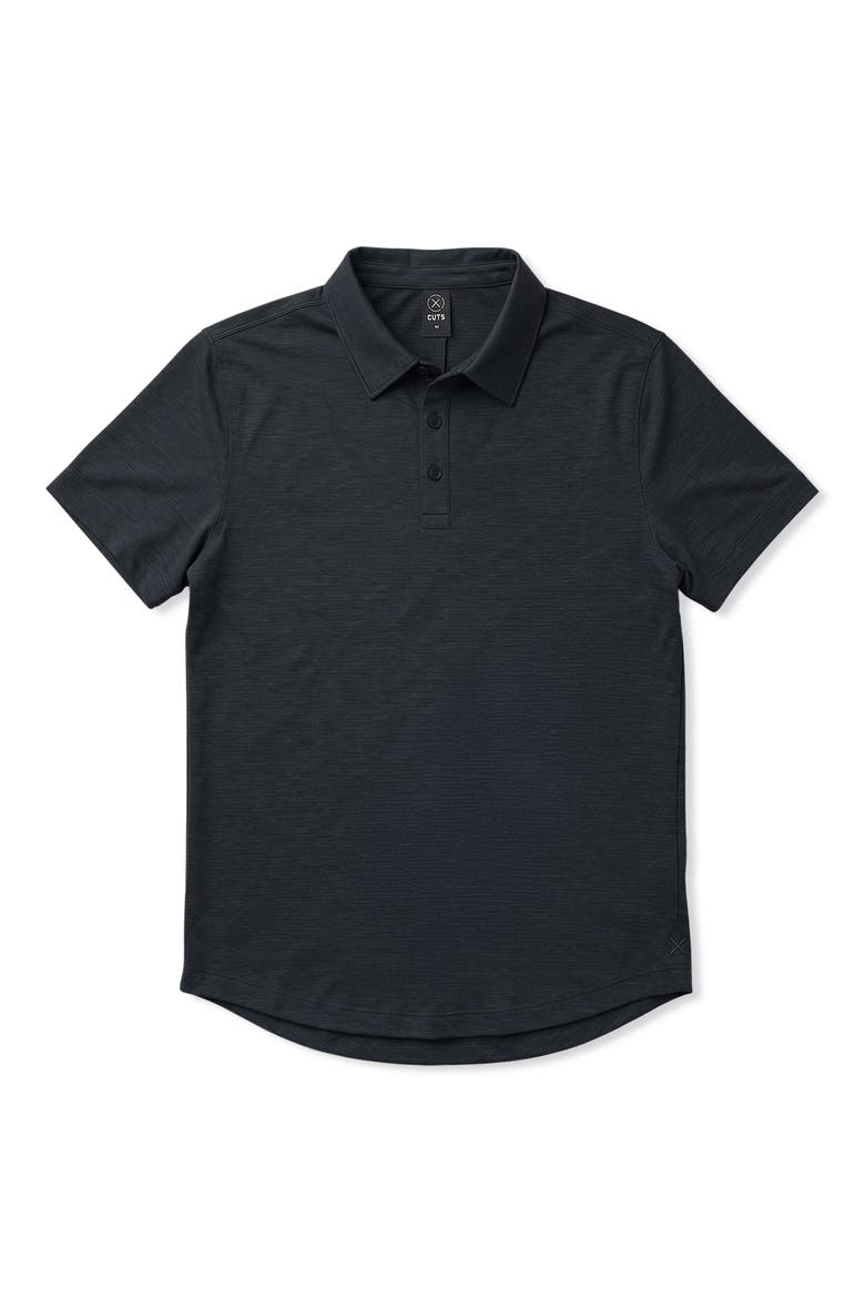 Crossover Polo, Alternate, color, OBSIDIANs