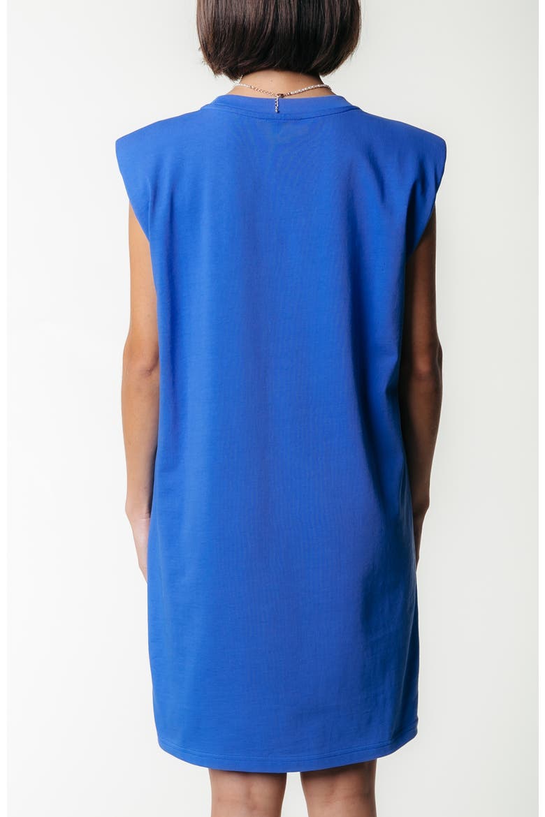 Sunny Days Padded Dress SL, Alternate, color, Med. Denim Blue