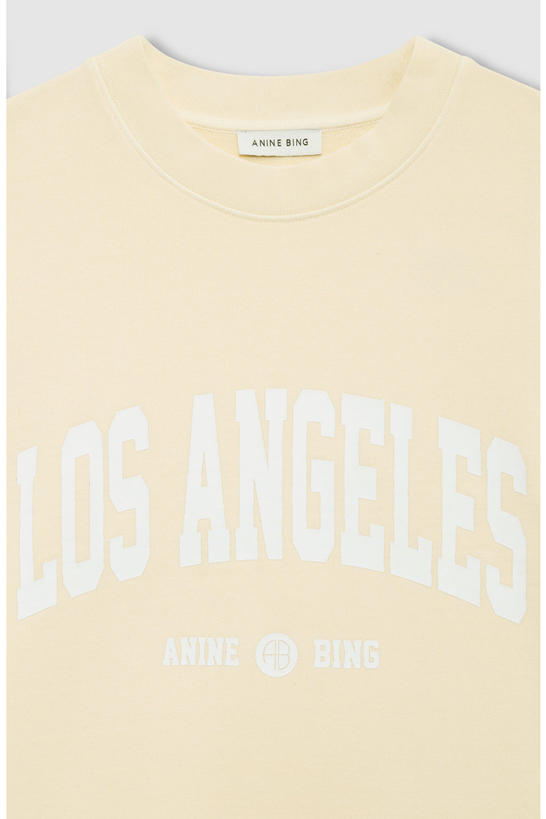 Miles Los Angeles University Sweatshirt, Alternate, color, Butter Yellow