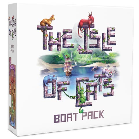 The Isle Of Cats Boat Pack Expansion Boardgame, Ages 8+