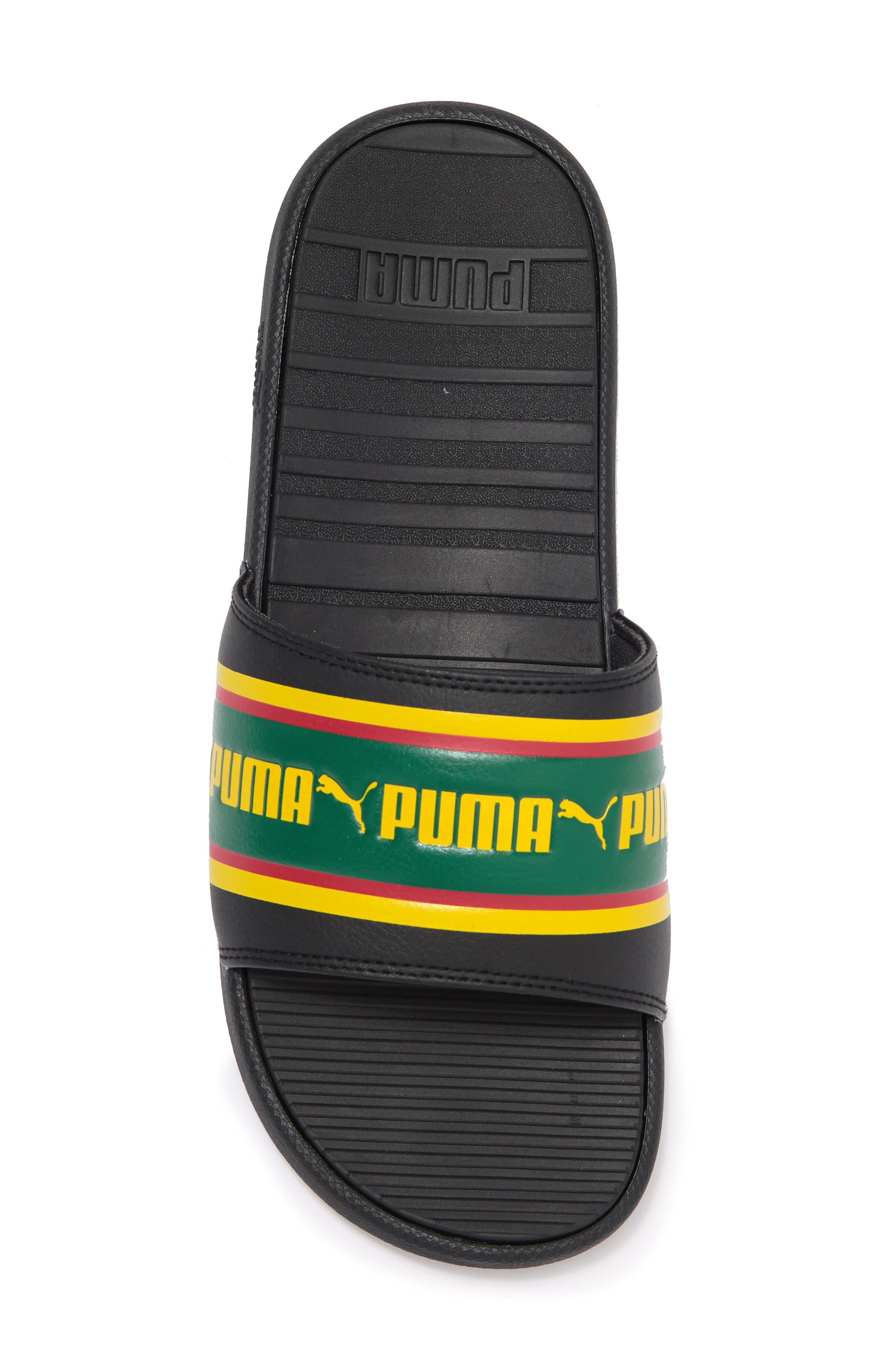 PUMA Cool Cat Stripe Repeat Slide Sandal, Alternate, color, 