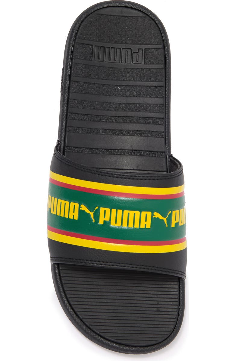 PUMA Cool Cat Stripe Repeat Slide Sandal, Alternate, color,