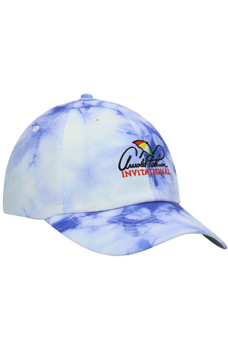 IMPERIAL Men's Imperial Blue Arnold Palmer Invitational Hullabaloo Tie-Dye Adjustable Hat, Alternate, color,