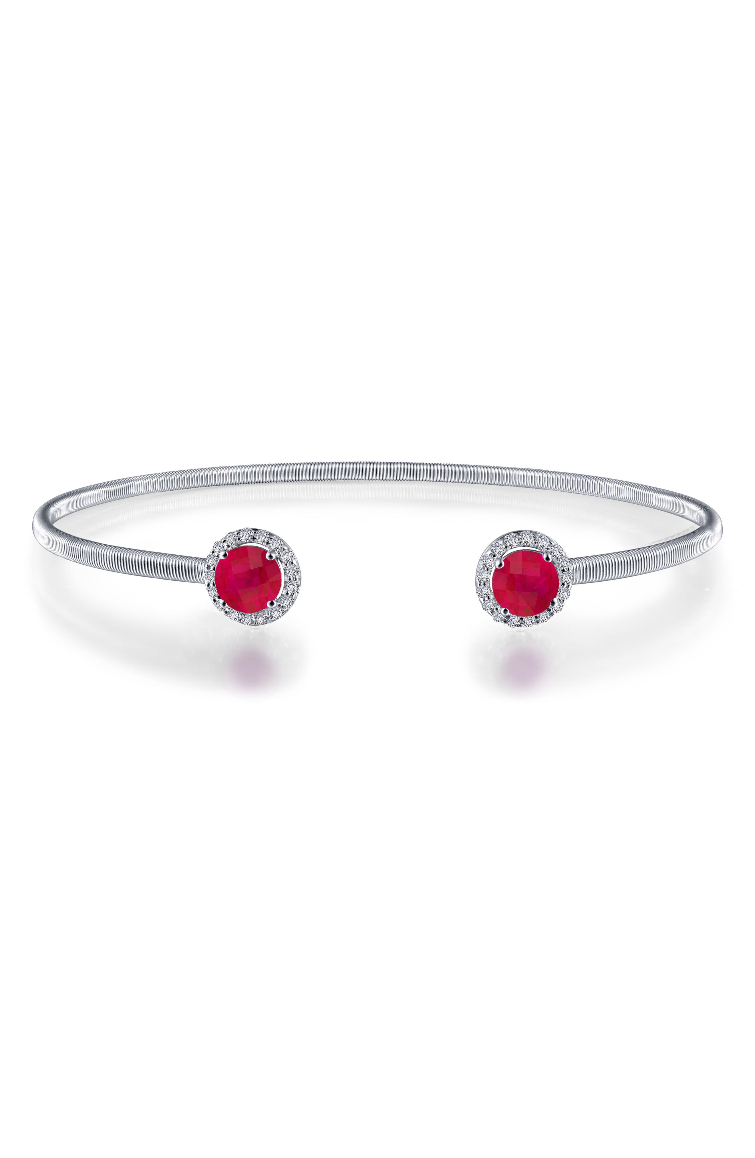 SILVER/ JULY RUBY