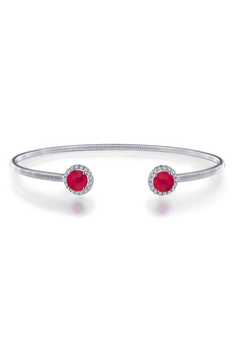 Lassaire Simulated Diamond Cuff