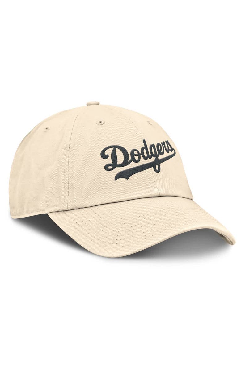 Nike Men's Nike Natural Los Angeles Dodgers Camo Pack Club Adjustable Hat, Alternate, color,