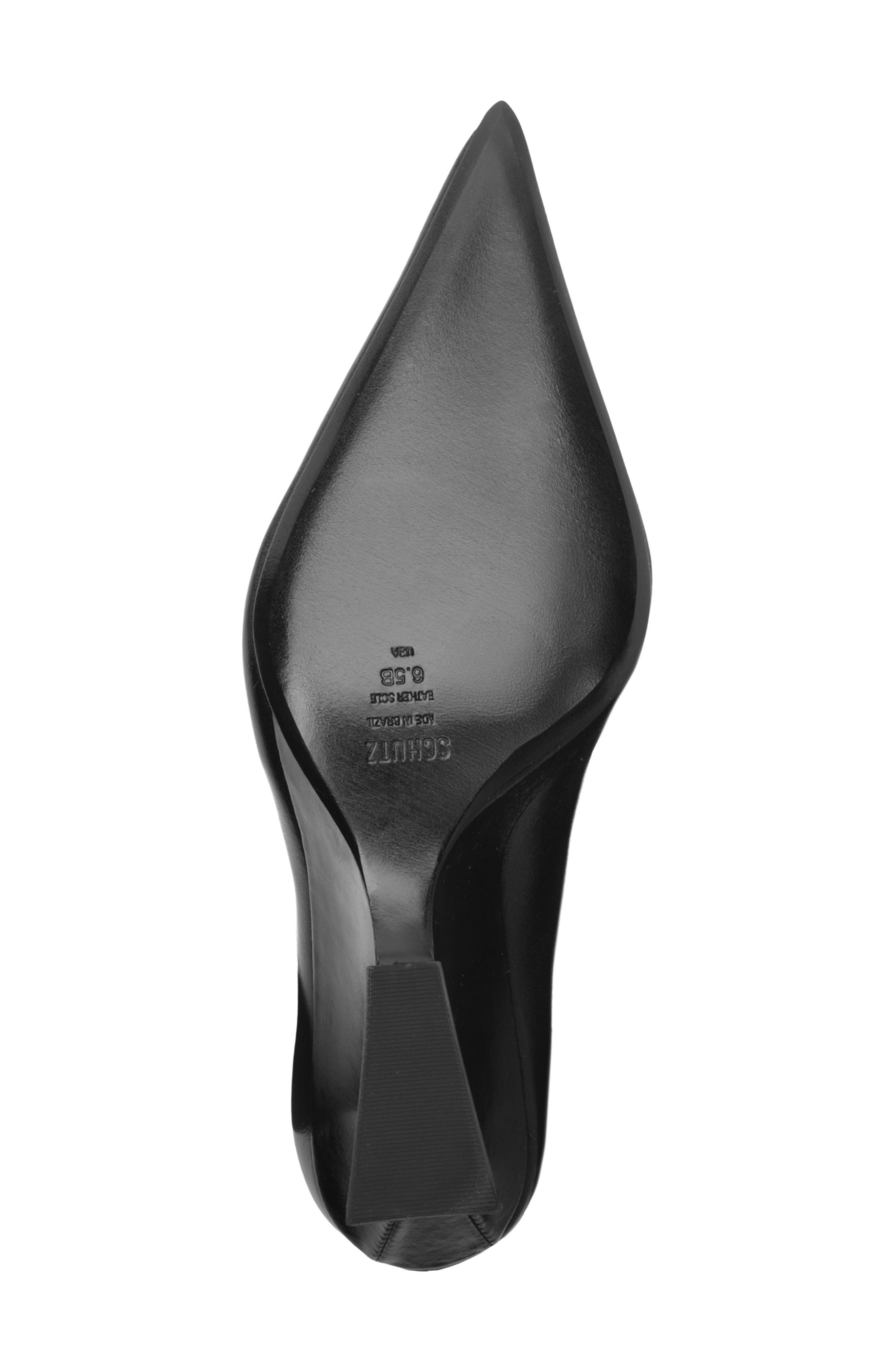 Siena Pointed Toe Wedge Bootie, Alternate, color, BLACK