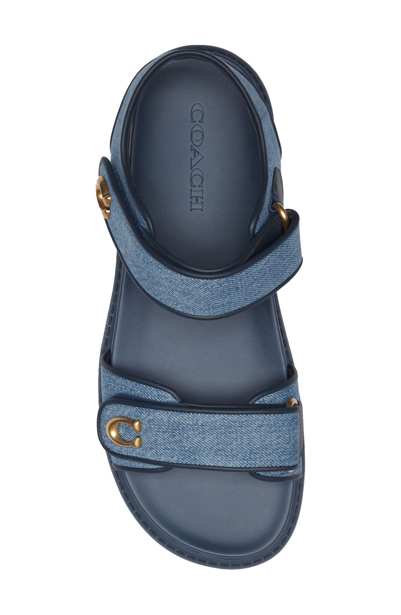 Brynn Canvas Sandal, Alternate, color, INDIGO DENIM