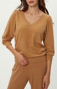 Michael Stars Gabriella V-Neck Top