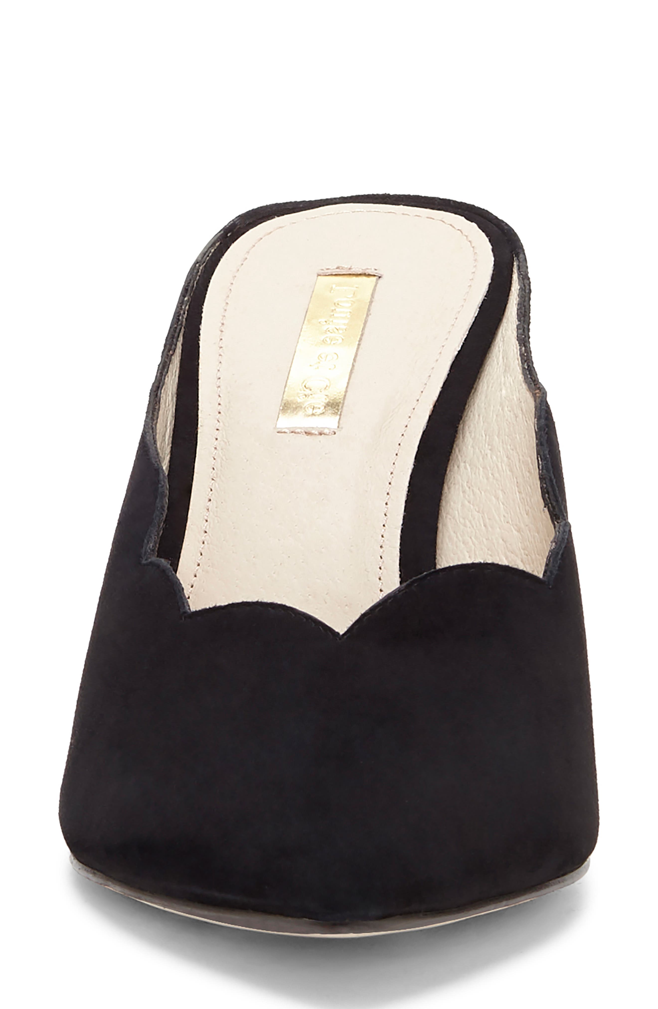 Louise et Cie Kirina Scalloped Mule, Alternate, color, 