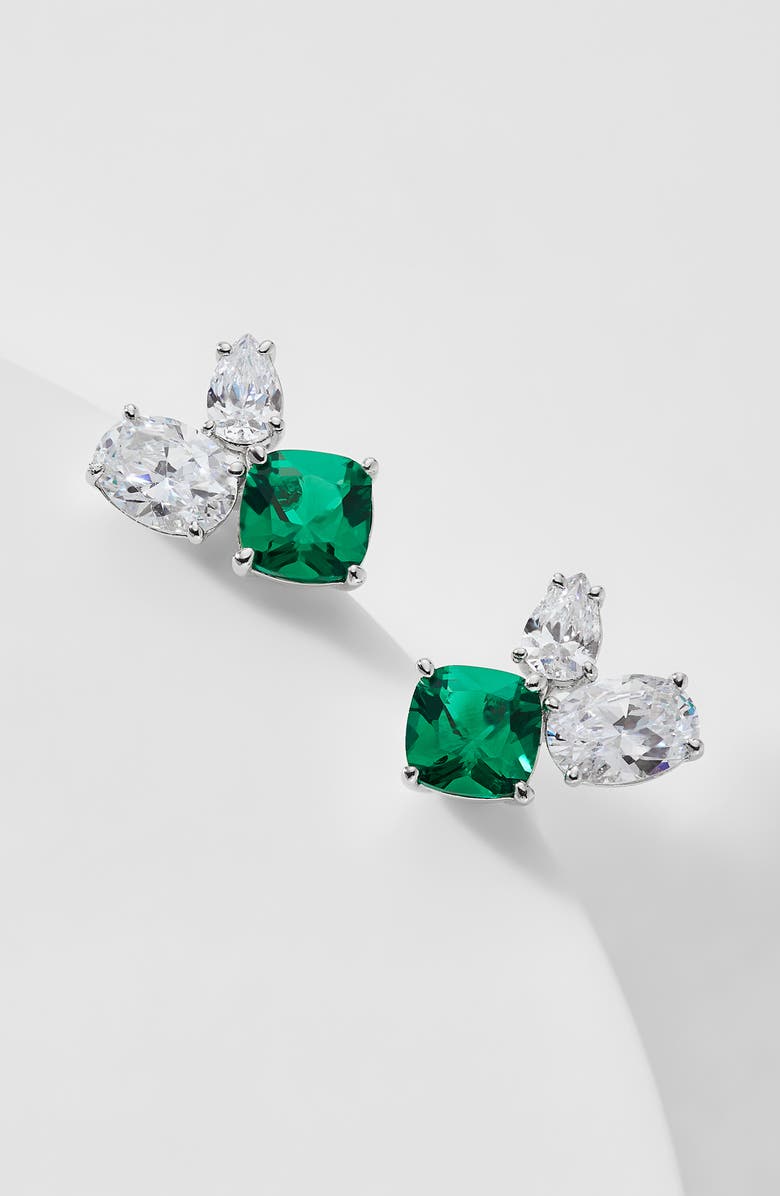 Nadri Shine On Stud Earrings, Alternate, color, 