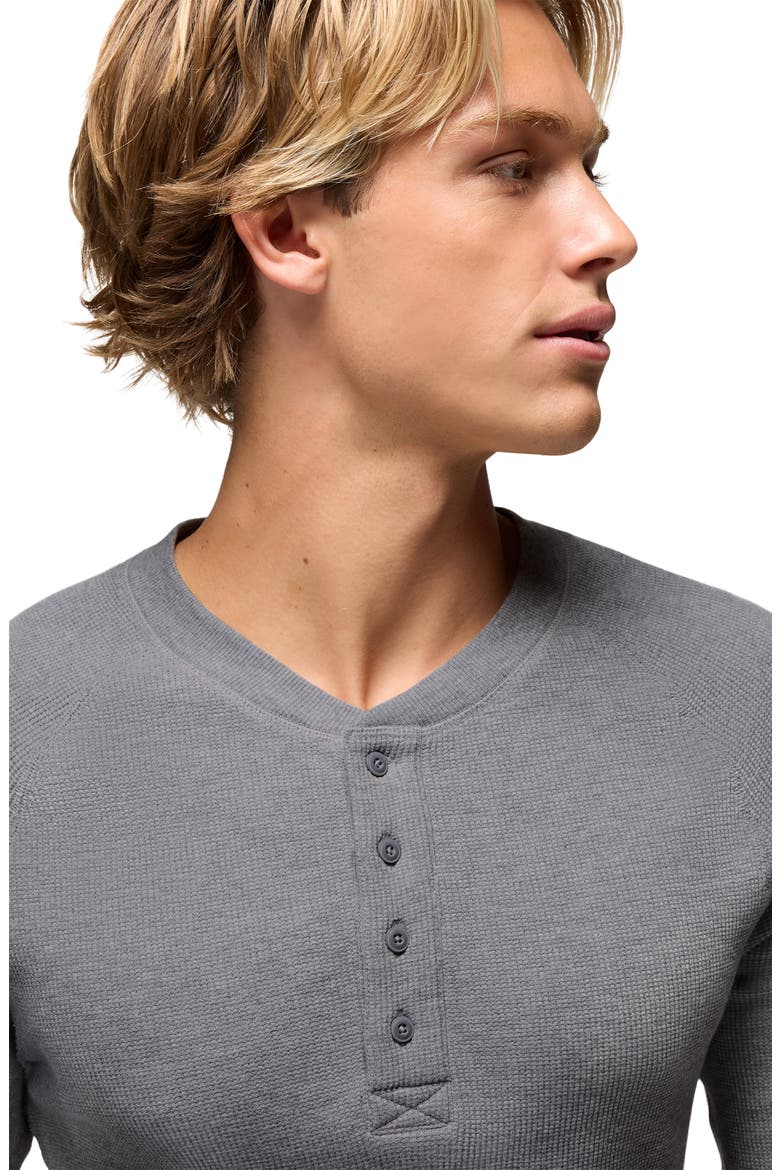 Touchstone Henley, Alternate, color, HEATHER GREY