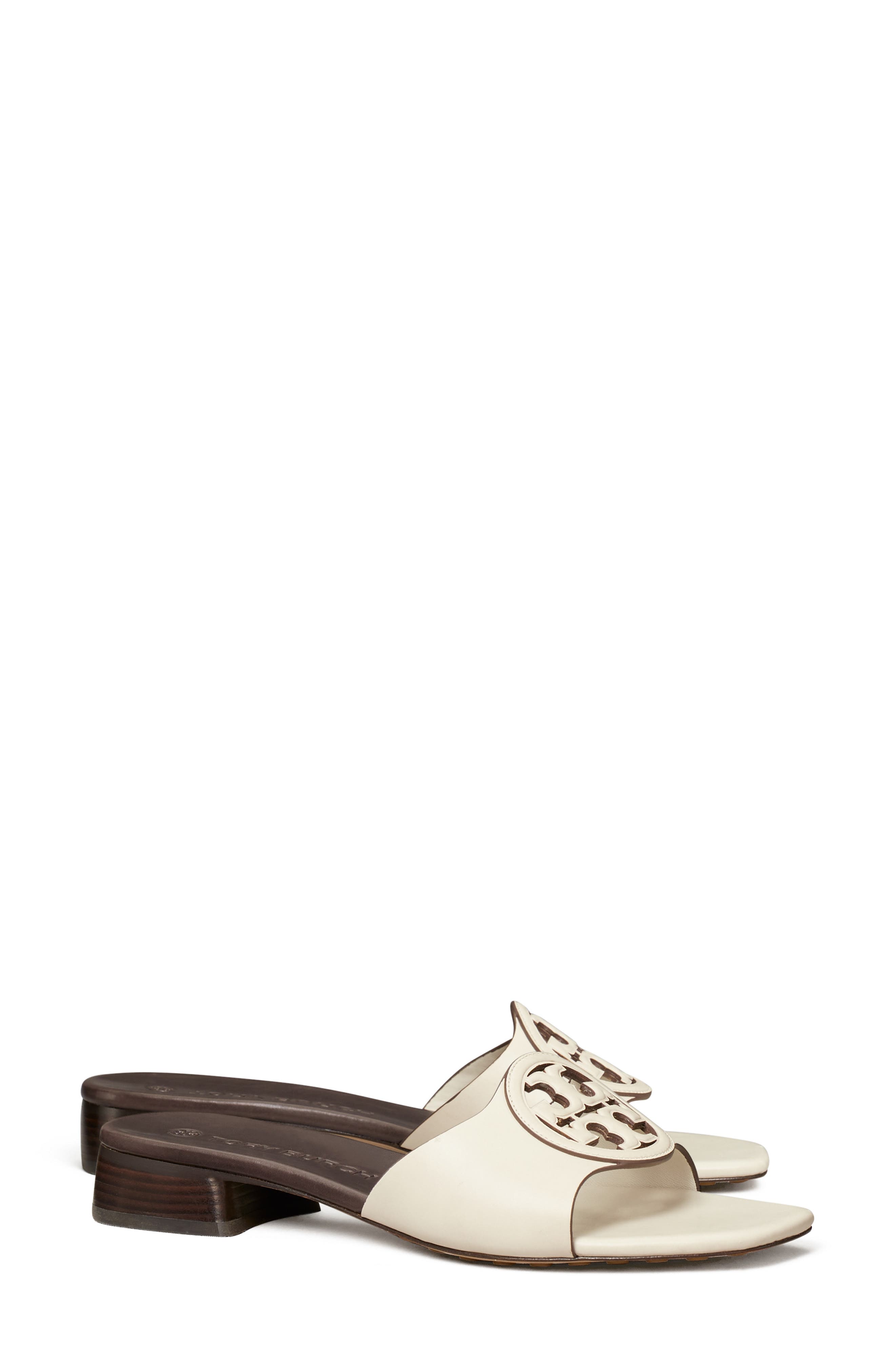 Bombé Miller Slide Sandal, Main, color, NEW IVORY/ COCONUT