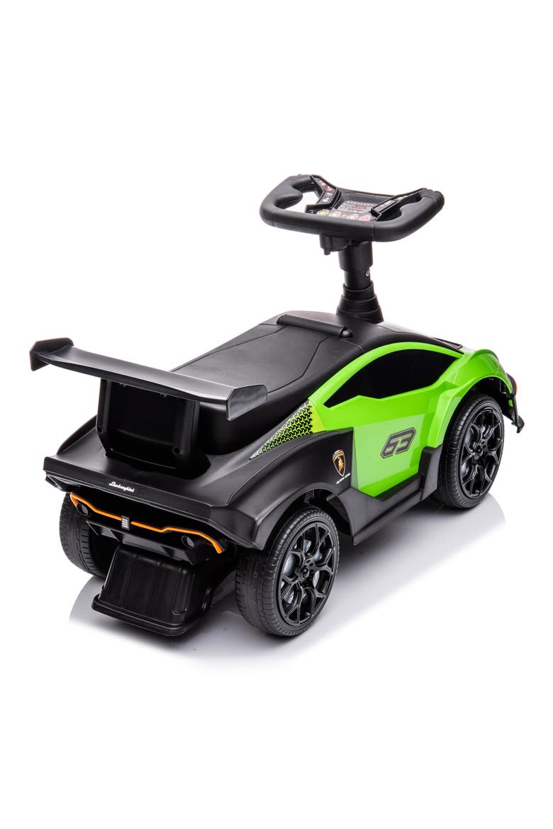 Lamborghini SCV Push Car, Alternate, color, GREEN