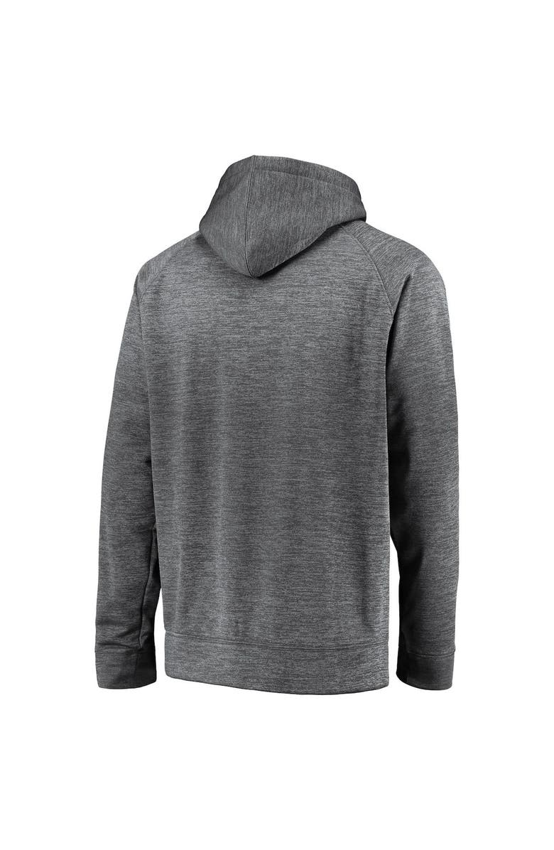FANATICS Men's Fanatics Branded Gray Toronto Raptors Big & Tall Battle Charged Raglan Pullover Hoodie, Alternate, color, 