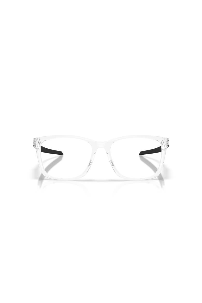 55mm Square optical glasses, Alternate, color, Transparent