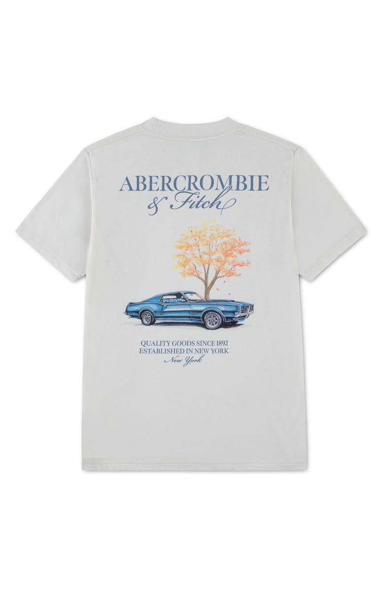 abercrombie kids Kids' Auto Club Graphic T-Shirt, Alternate, color, Jet Stream