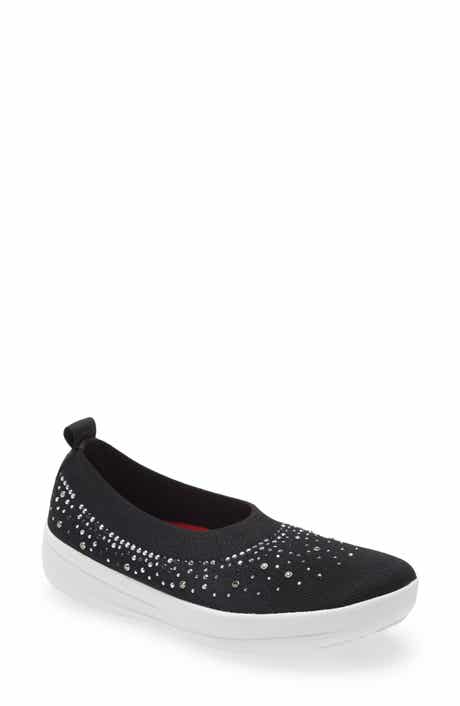 FitFlop Uberknit™ Crystal Ballerina Slip-On Sneaker