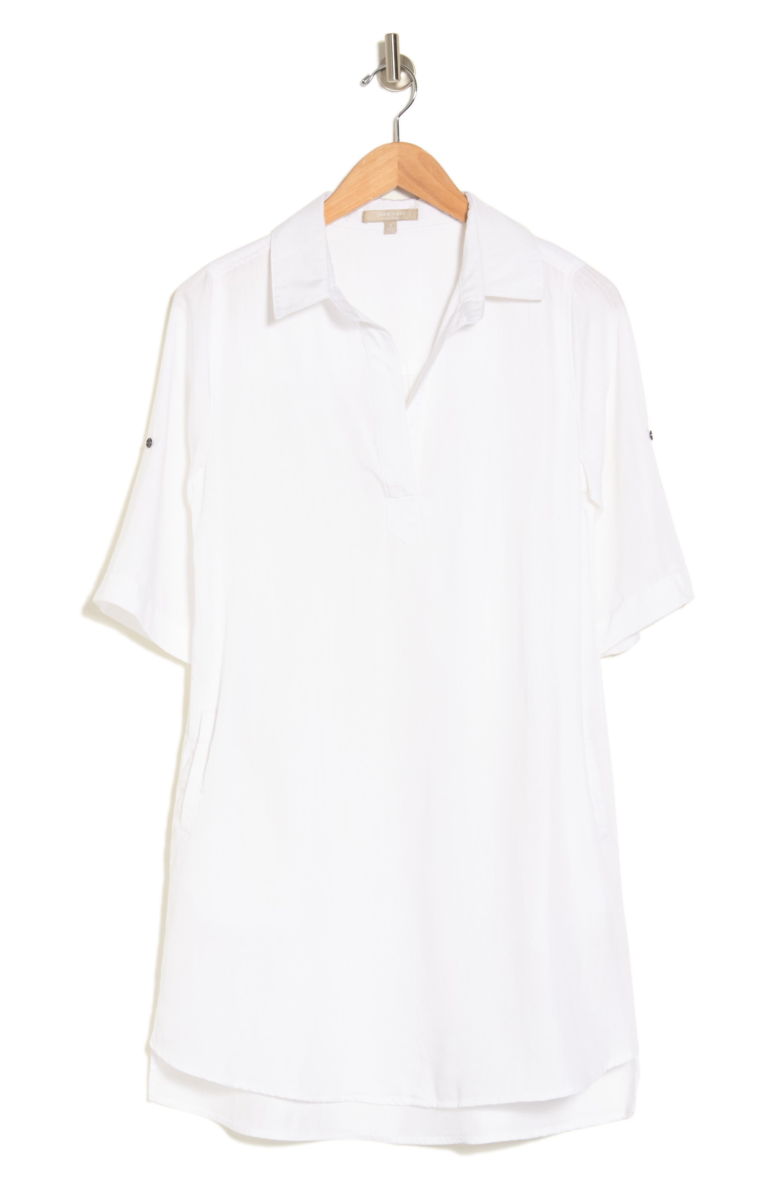 Joan Vass N.Y. Roll Tab Tunic (Women) | Nordstromrack