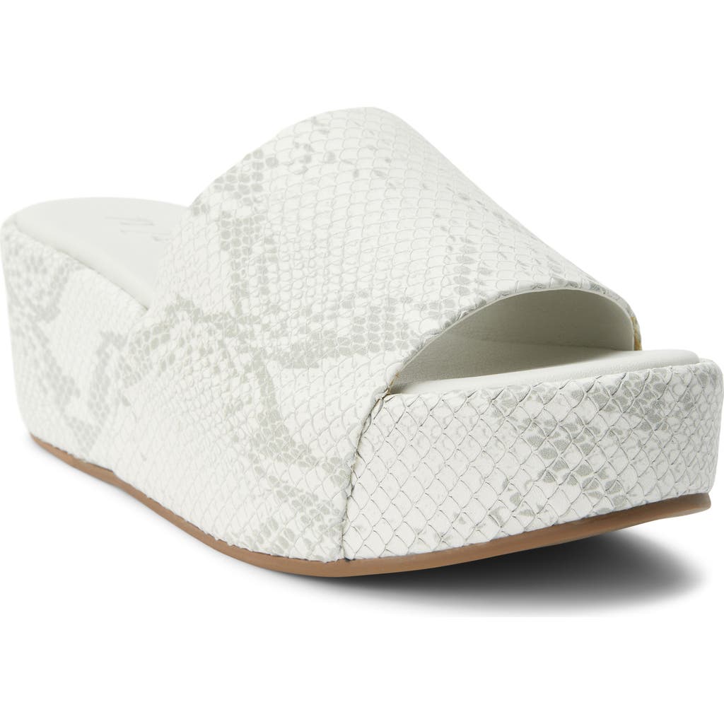 Matisse Frida Platform Sandal In White