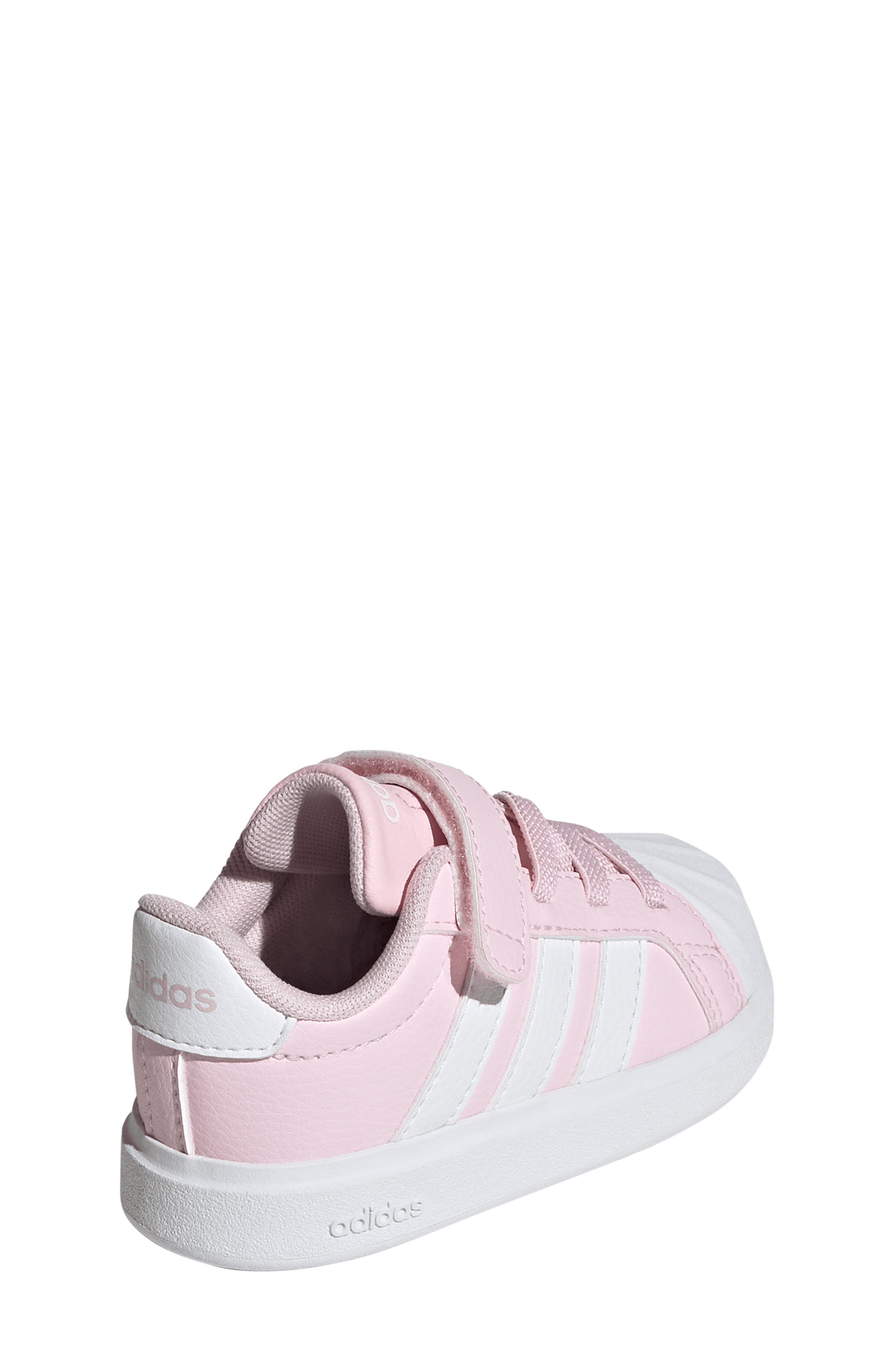 adidas Kids' Streettalk Sneaker, Alternate, color, Pink/ White/ Grey
