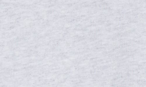 Sporty And Rich Sporty & Rich Emblem Cotton Cropped Hoodie In Heather Gray
