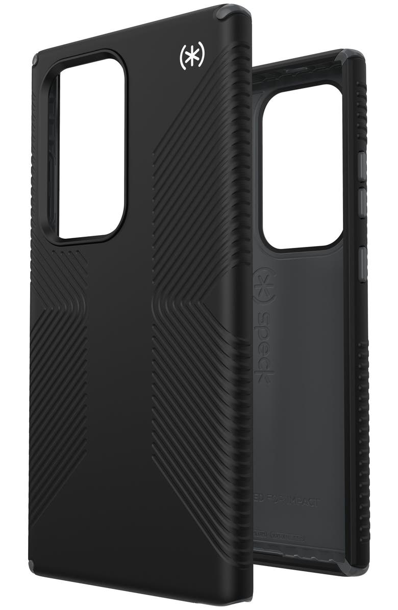 Speck Presidio2 Grip Case for Samsung Galaxy S24 Ultra, Main, color, Black