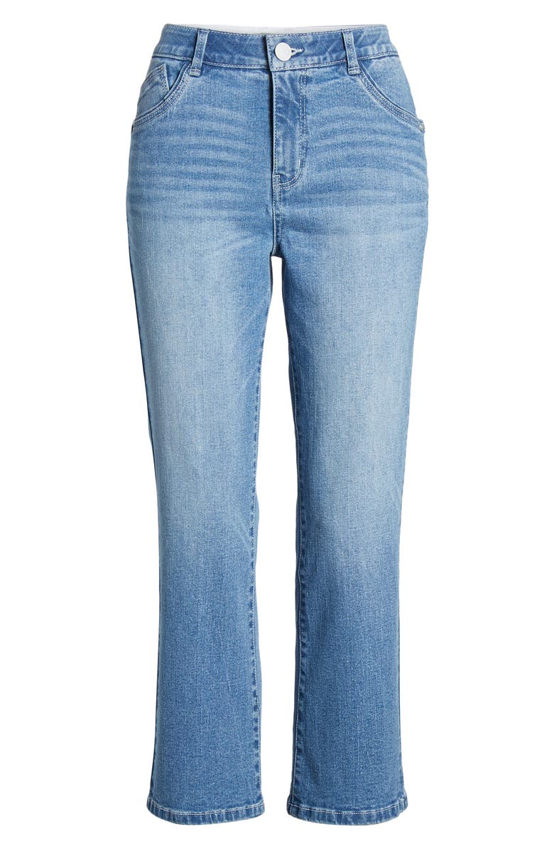 Wit & Wisdom High Waist Kick Flare Jeans, Alternate, color, 