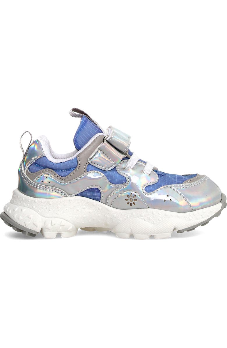 Flower MOUNTAIN Kids' Yamano 3 Sneaker, Alternate, color, Light Blue-White