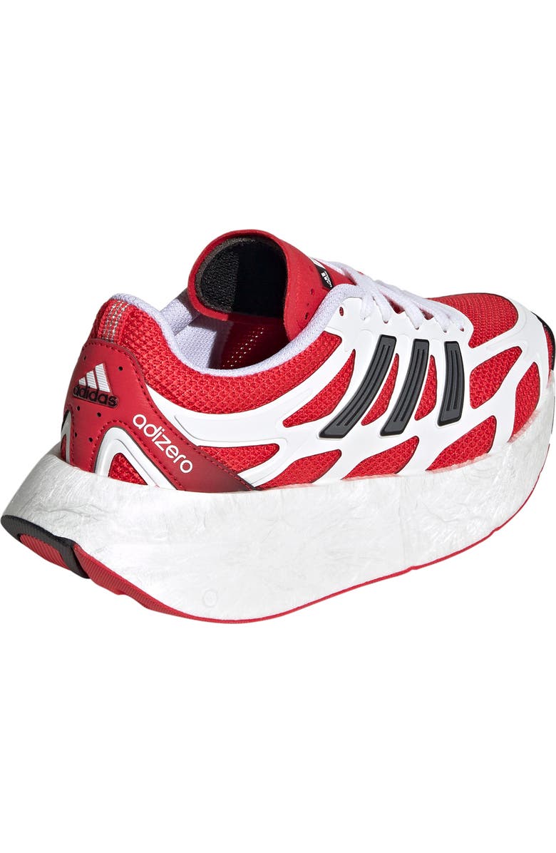adidas Adizero Aruku Sneaker, Alternate, color, White/Pure Ruby/Black