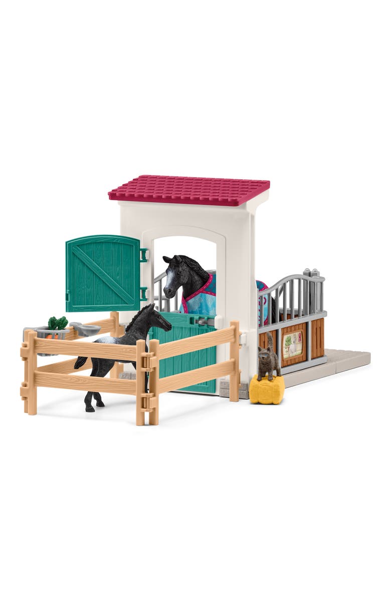 Schleich Horse Club Horse Box With Mare & Foal, 34 Piece Playset, Alternate, color, Multicolored
