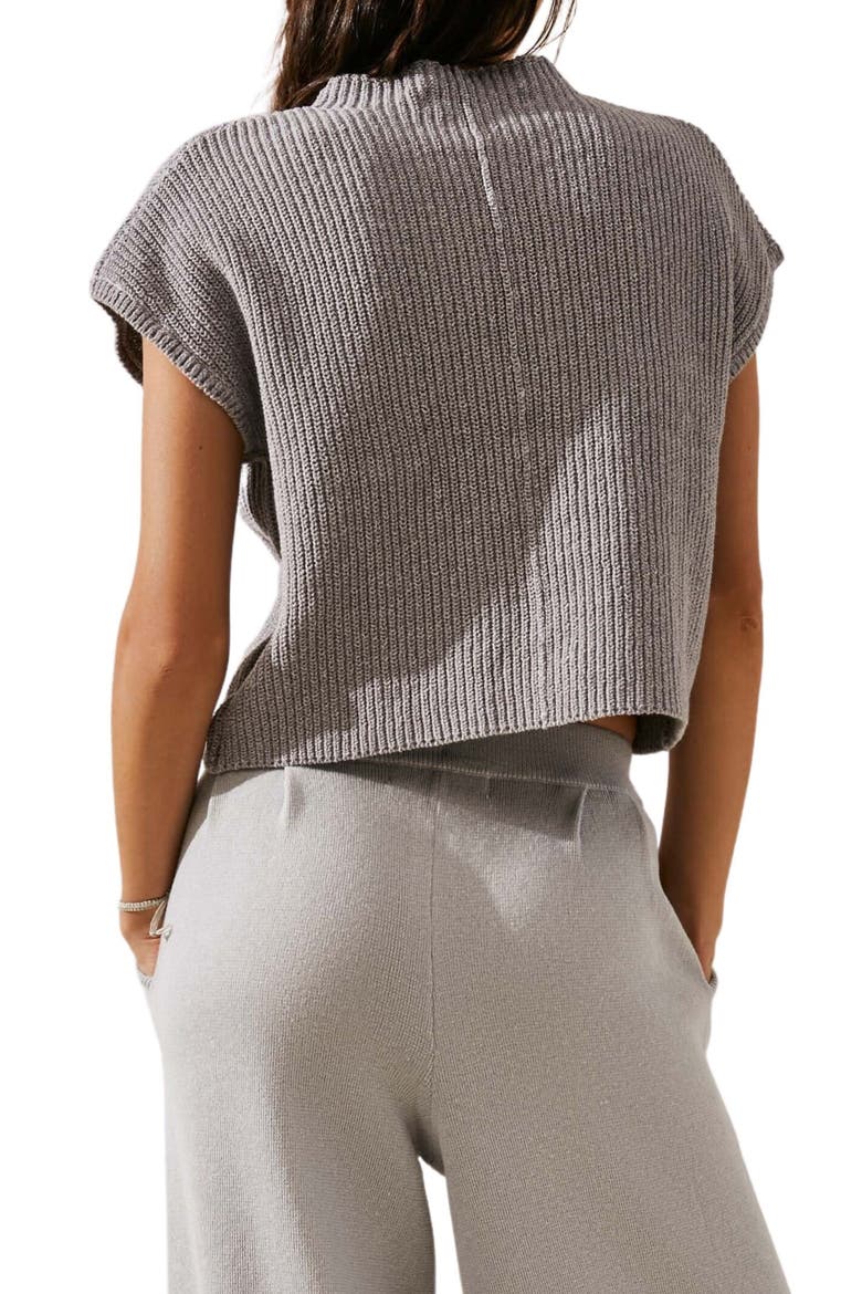 Free-est Freya Short Sleeve Sweater & Pants Set, Alternate, color, ASHBLOWN COMBO