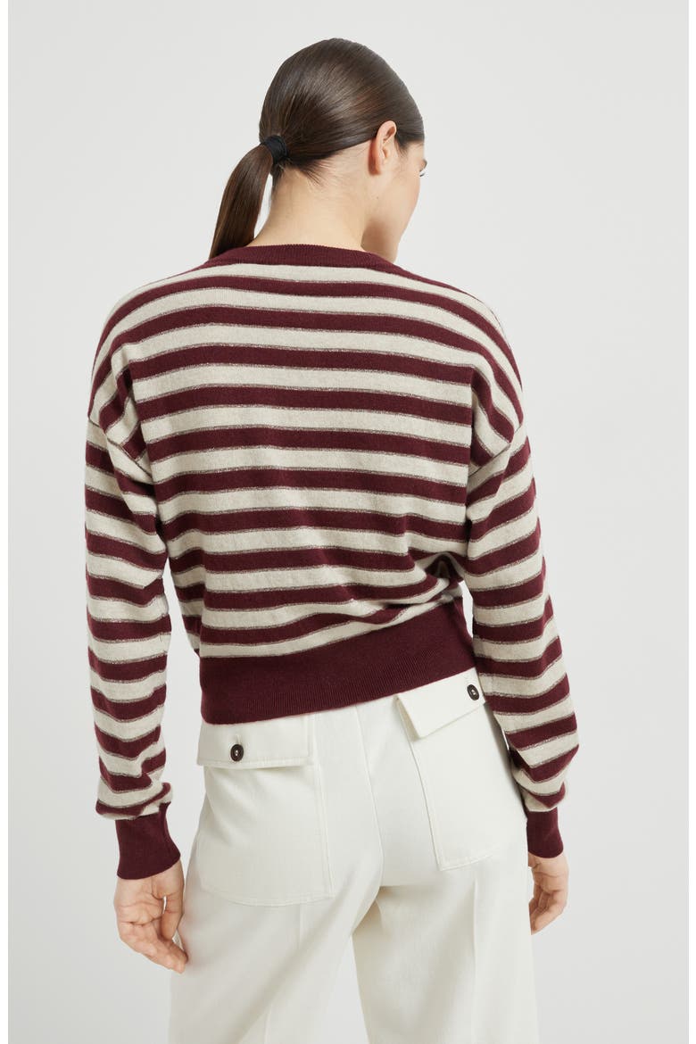 Cashmere cardigan, Alternate, color, Amaranth