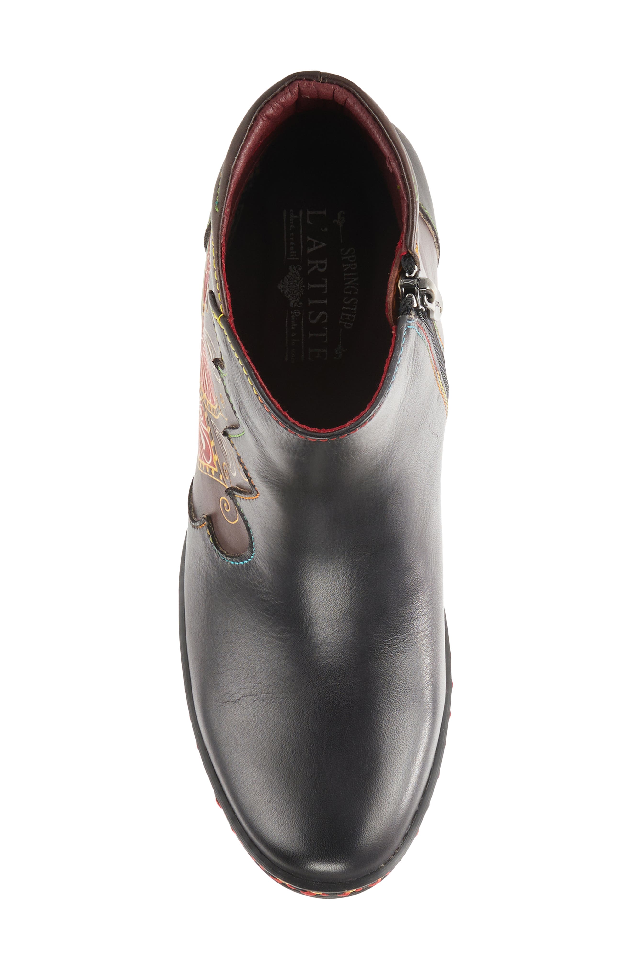 L'Artiste by Spring Step Zamihi Bootie, Alternate, color, Black