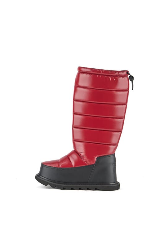 United Nude Zembla Bubble Boot In Red