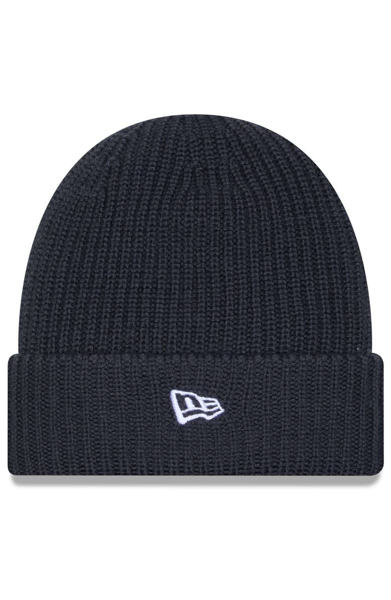 New Era Men's New Era Charcoal Chicago Bears 2025 Sideline Cold Weather Cuffed Knit Hat, Alternate, color, 