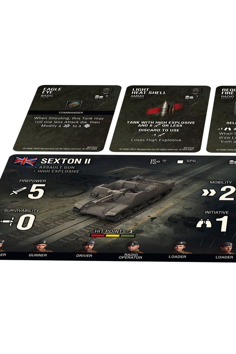 World Of Tanks Sexton Ii Wave 8 Assault Gun Expansion, Miniatures Game, Alternate, color, Multicolored
