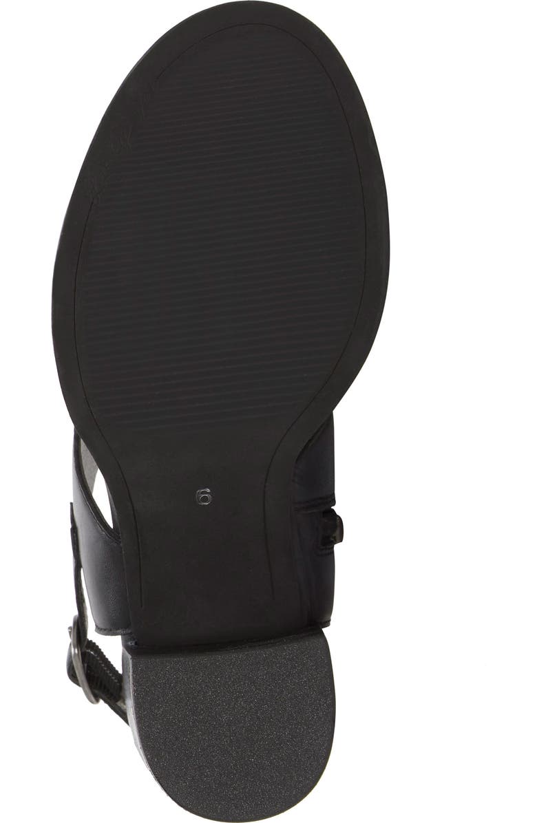 Lucky Brand Dinzin Ankle Cuff Sandal, Alternate, color, Black