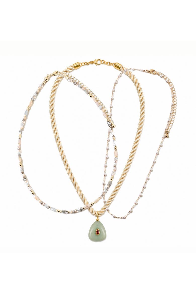 Quiet Luxury Necklace Bundle, Main, color, Gold