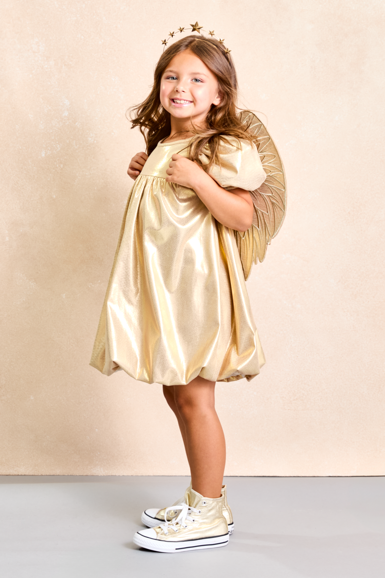 Angel Wings for Kids, Alternate, color, Metallic Gold