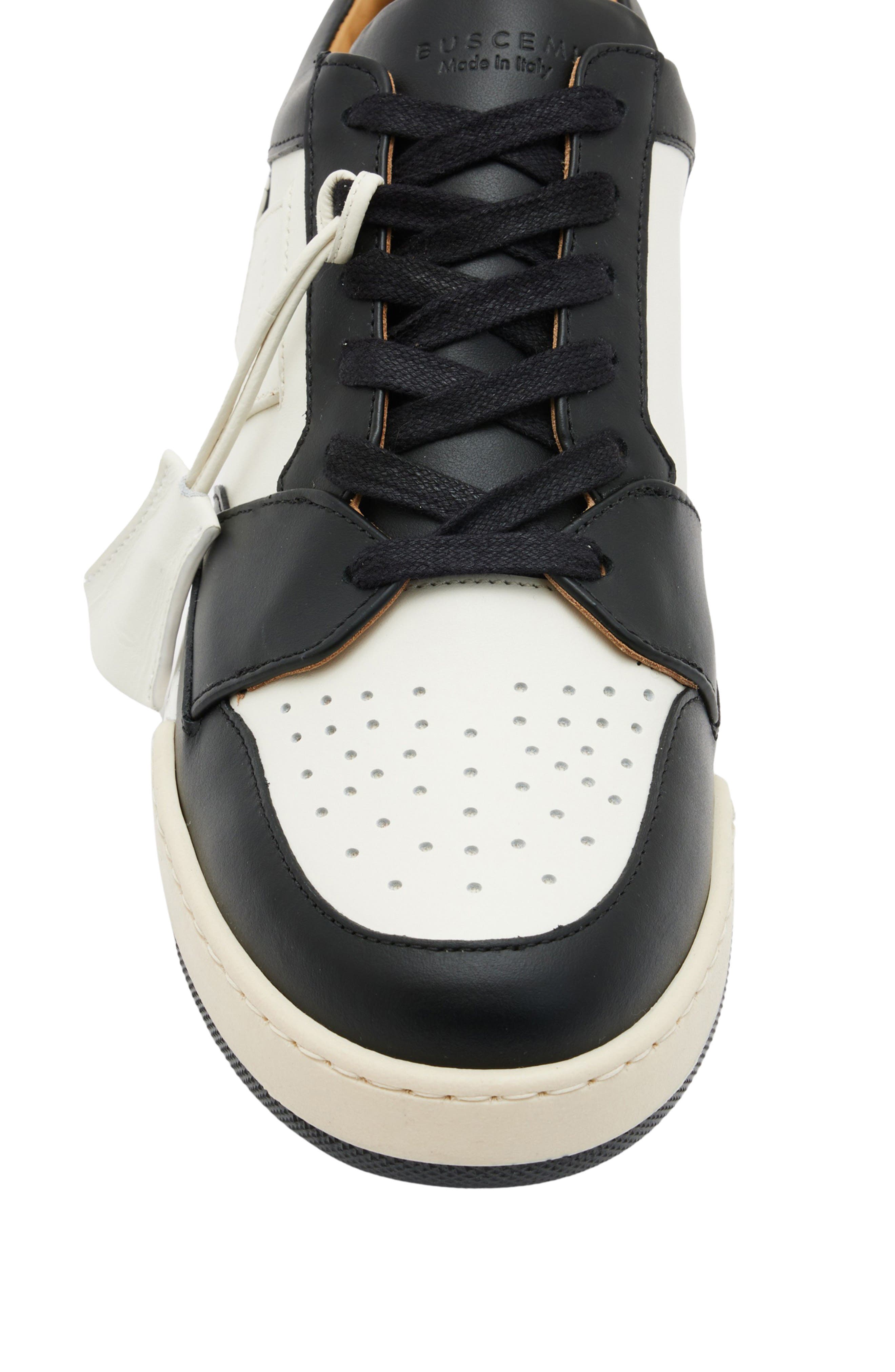 Buscemi Air Jon Low Top Sneaker, Alternate, color, Off White Black