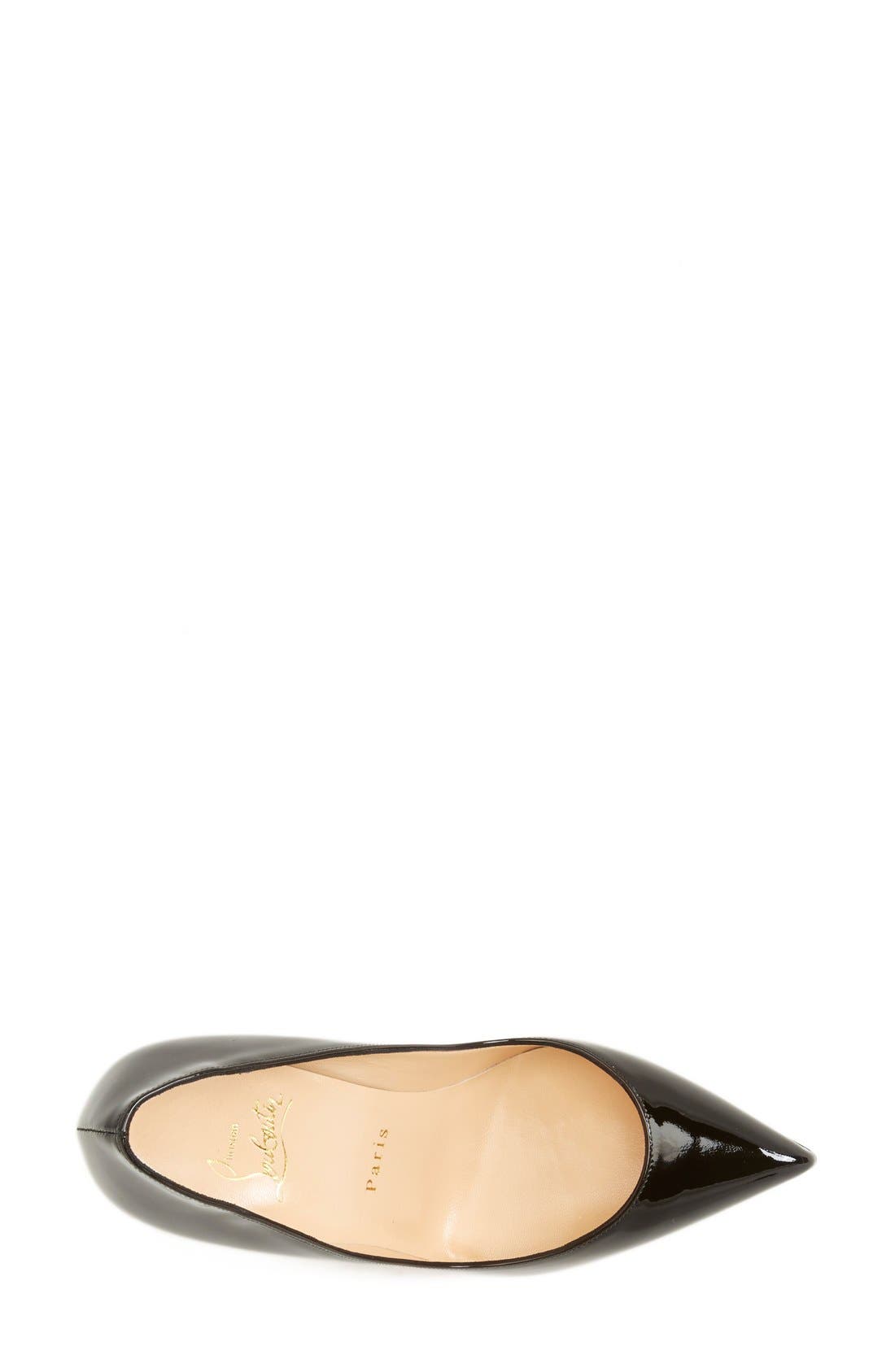 Christian Louboutin 'Pigalle Follies' Pointy Toe Pump, Alternate, color, 